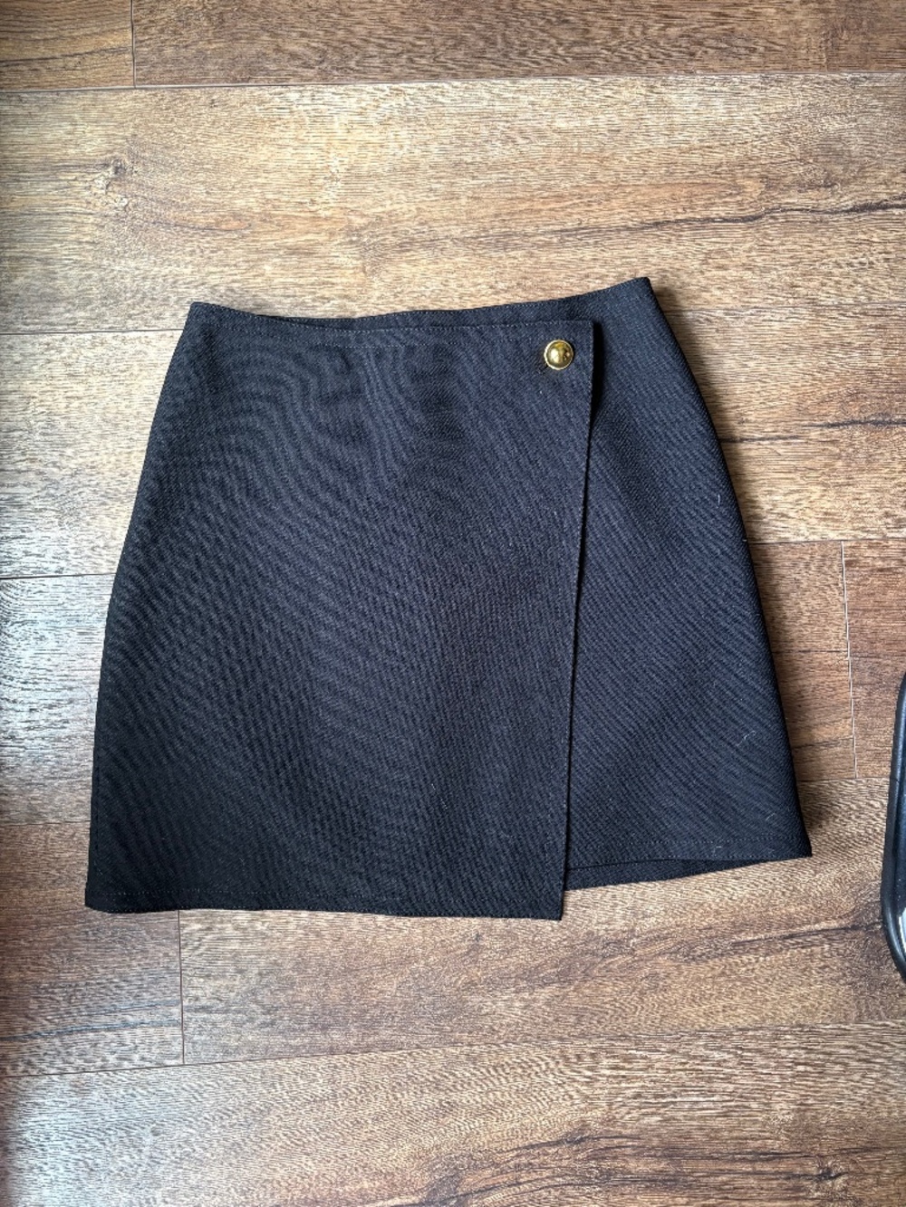 LOFT Crepe Drape Mini Skirt 6p
